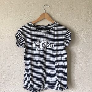 “Respect you diversity” shirt